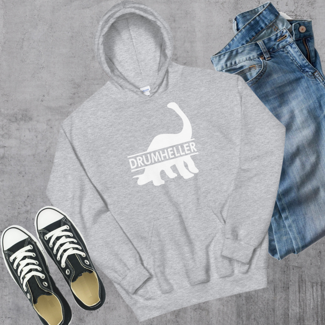 Drumheller Long Neck Dino Hoodie