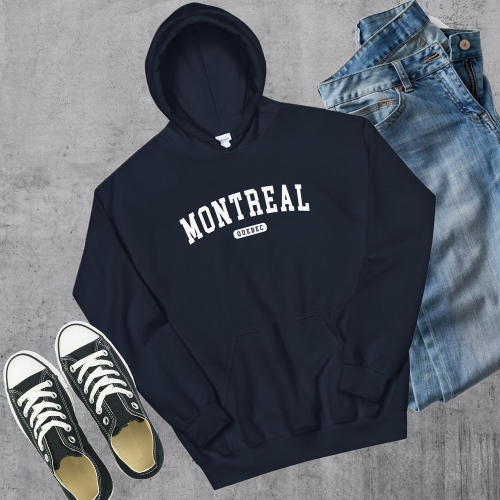 Montreal QC College Hoodie