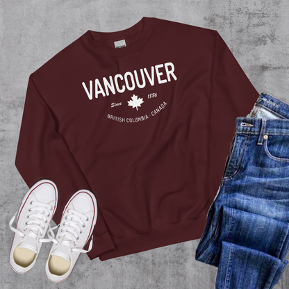 Vancouver Since 1886 Crewneck